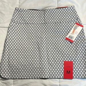 Stylish Gray Patterned Skirt